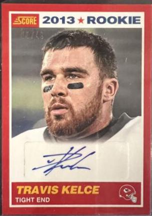 Travis Kelce [Autograph Red] #431
