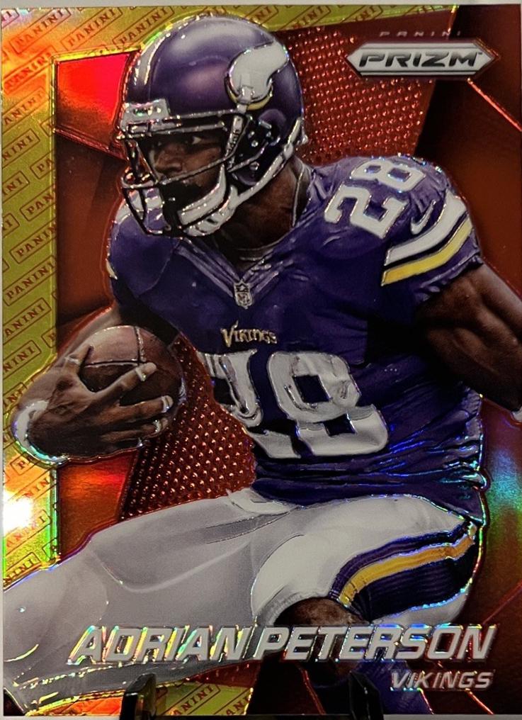 Adrian Peterson [Panini Logo Prizm] #115