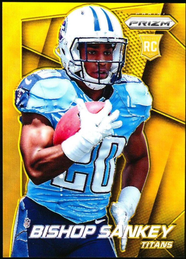 Bishop Sankey [Gold Prizm] #253