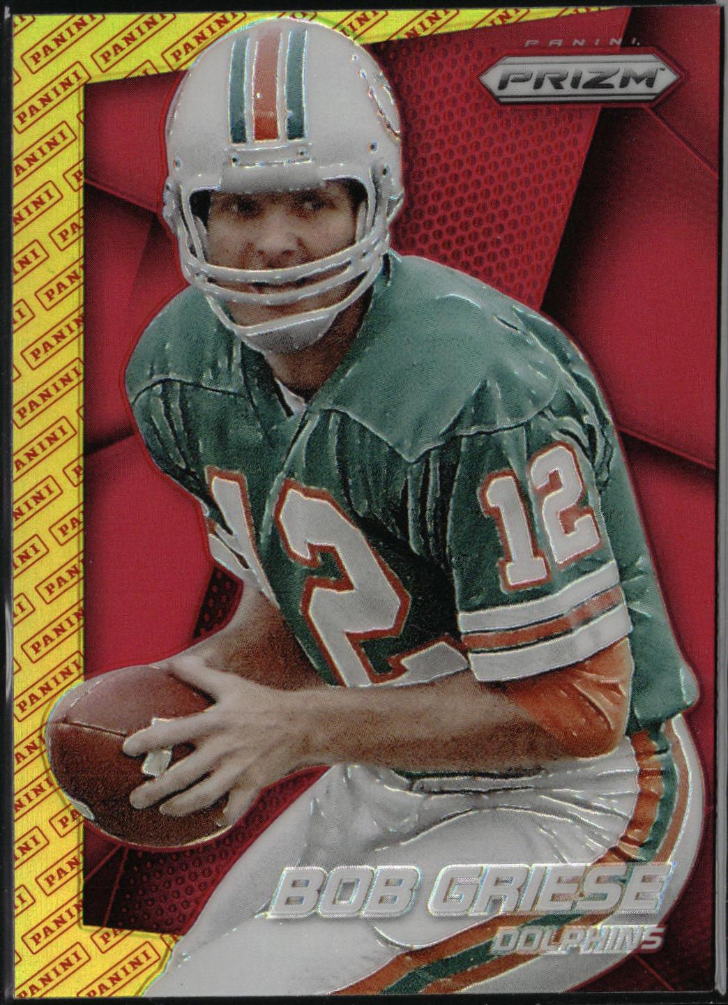 Bob Griese [Panini Logo Prizm] #56