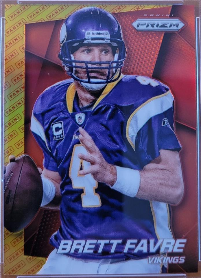 Brett Favre [Panini Logo Prizm] #17