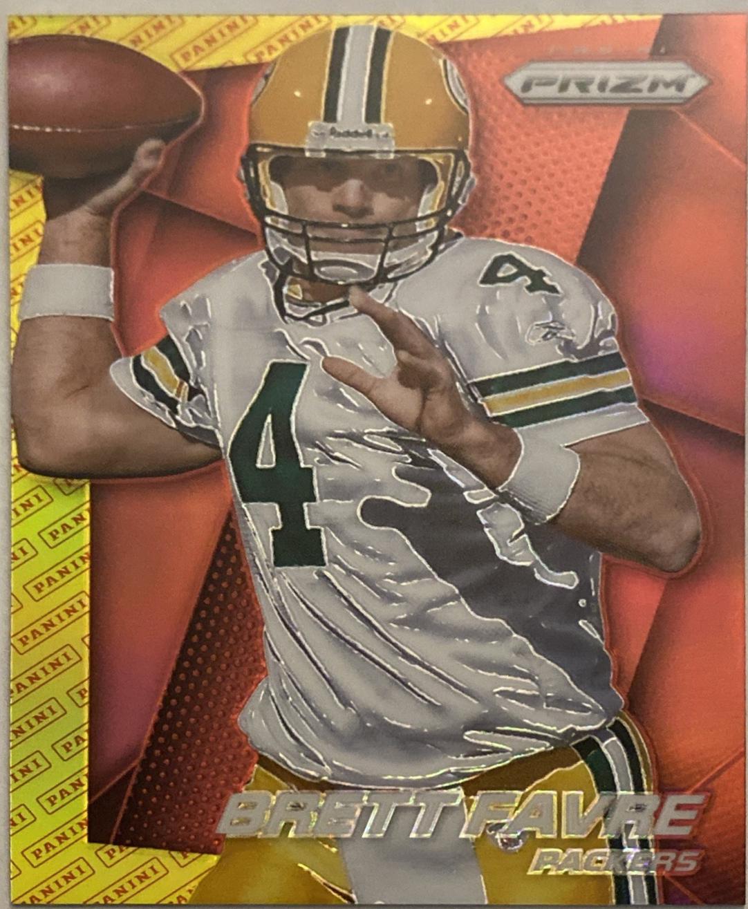 Brett Favre [Panini Logo Prizm] #77