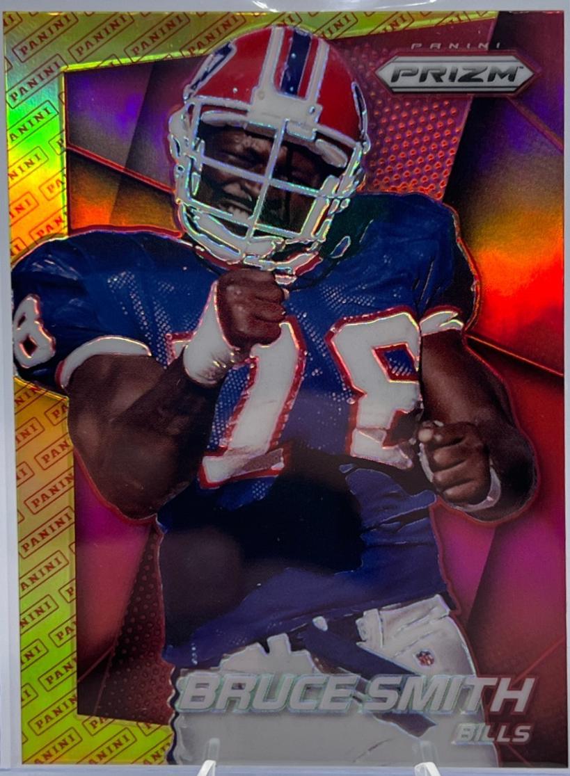 Bruce Smith [Panini Logo Prizm] #8