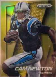 Cam Newton [Gold Prizm] #119
