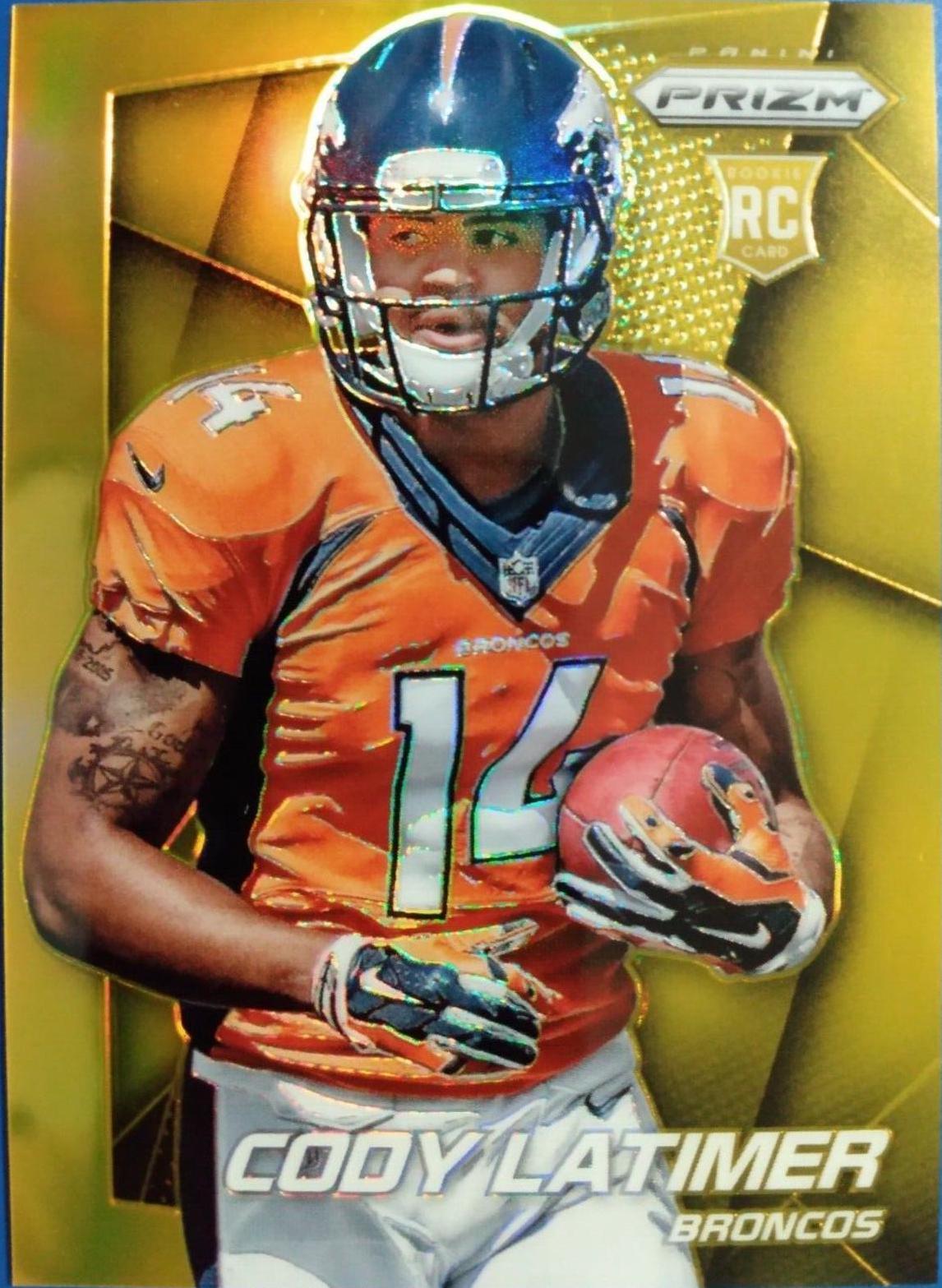 Cody Latimer [Gold Prizm] #261