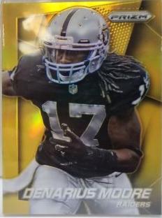 Denarius Moore [Gold Prizm] #168