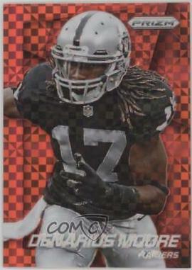 Denarius Moore [Red Power Prizm] #168