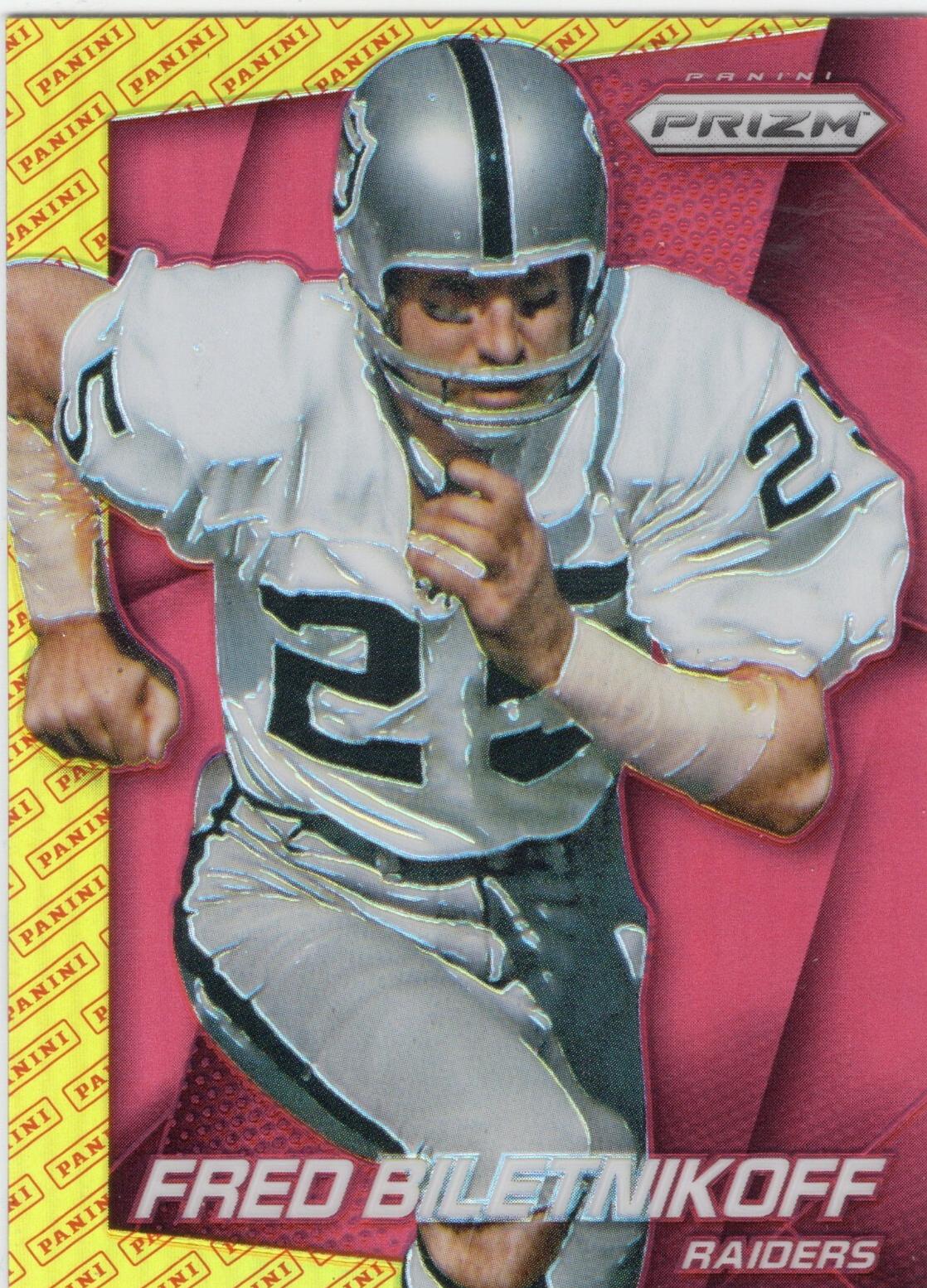 Fred Biletnikoff [Panini Logo Prizm] #195