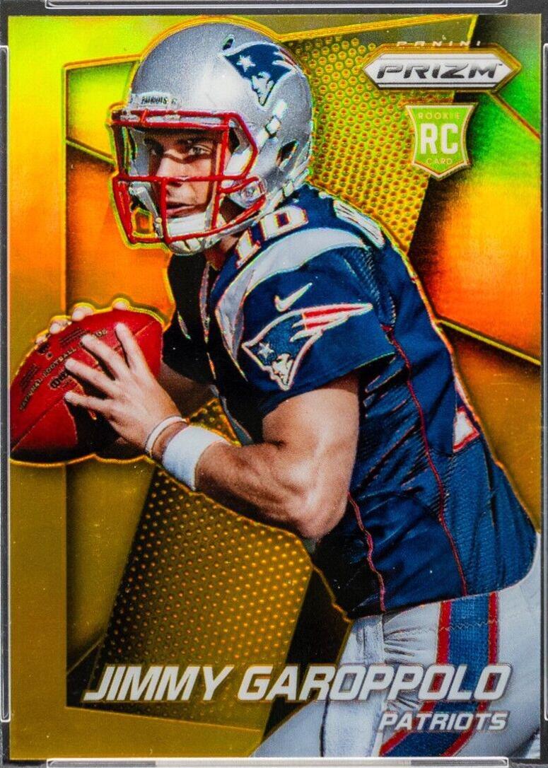 Jimmy Garoppolo [Facing Left Gold Prizm] #243