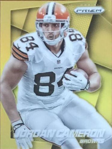 Jordan Cameron [Gold Prizm] #39