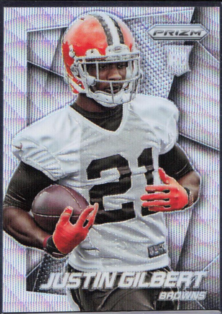 Justin Gilbert [Light Blue Wave Prizm] #222
