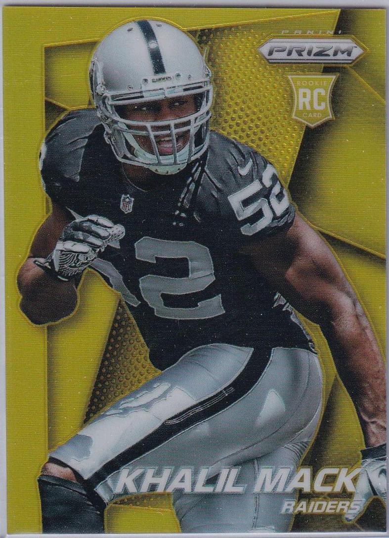 Khalil Mack [Gold Prizm] #218