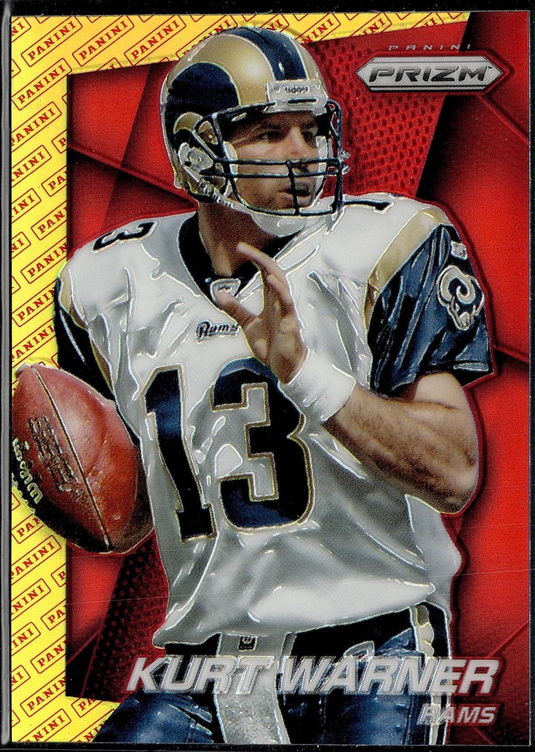 Kurt Warner [Panini Logo Prizm] #101