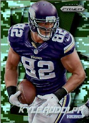 Kyle Rudolph [Camo Prizm] #95