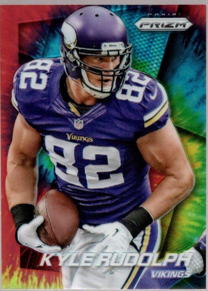 Kyle Rudolph [Tie Dyed Prizm] #95