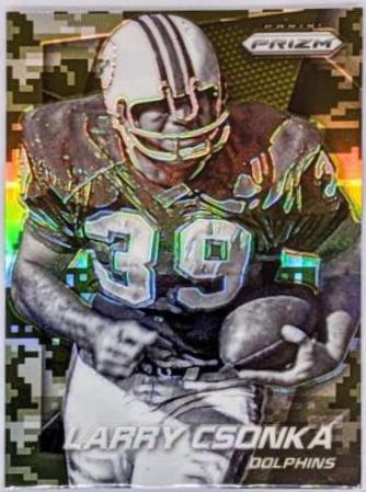 Larry Csonka [Camo Prizm] #15