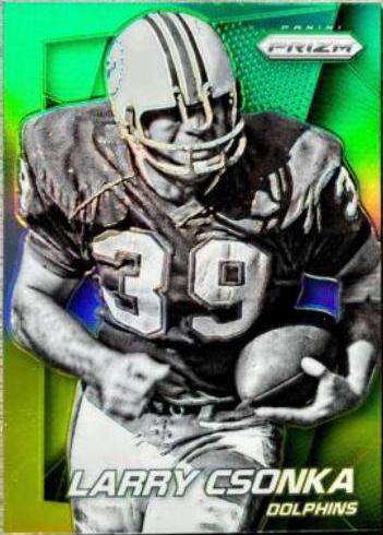 Larry Csonka [Neon Green Yellow Prizm] #15