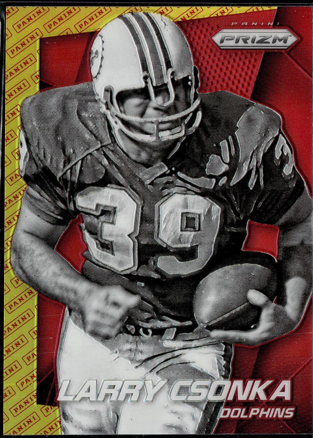 Larry Csonka [Panini Logo Prizm] #15