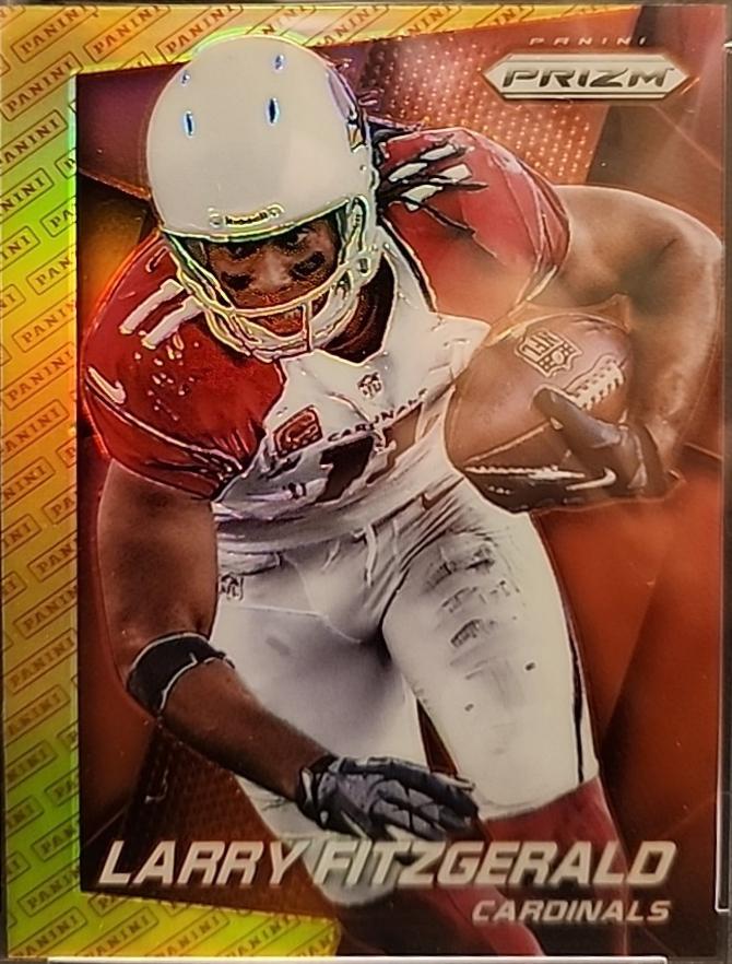Larry Fitzgerald [Panini Logo Prizm] #13