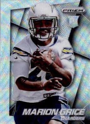 Marion Grice [Light Blue Wave Prizm] #254