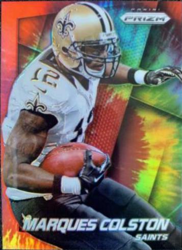 Marques Colston [Tie Dyed Prizm] #196