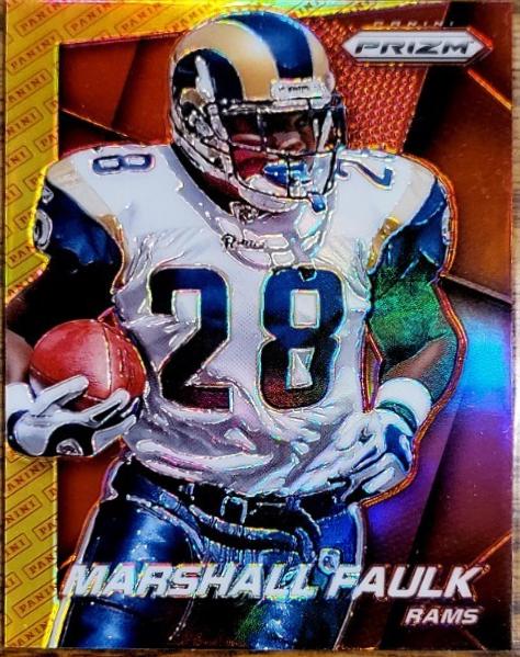 Marshall Faulk [Panini Logo Prizm] #48