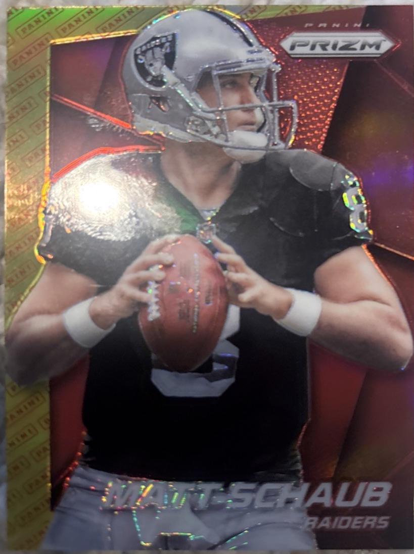 Matt Schaub [Gold Prizm] #76