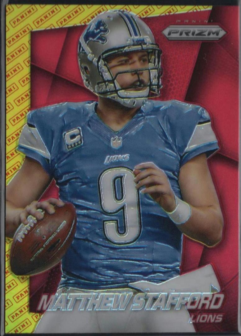 Matthew Stafford [Panini Logo Prizm] #171