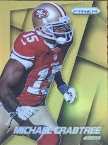Michael Crabtree [Gold Prizm] #74