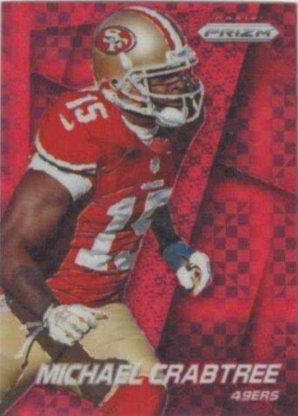 Michael Crabtree [Red Power Prizm] #74