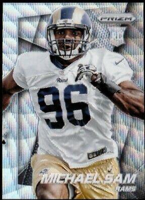 Michael Sam [Light Blue Wave Prizm] #264