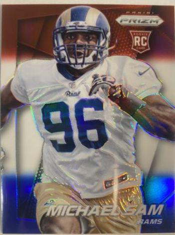 Michael Sam [Red, White, Blue Prizm] #264