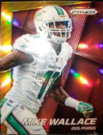 Mike Wallace [Gold Prizm] #107