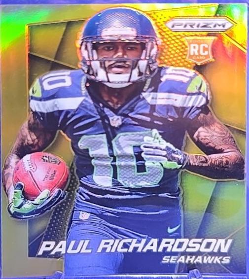 Paul Richardson [Gold Prizm] #252