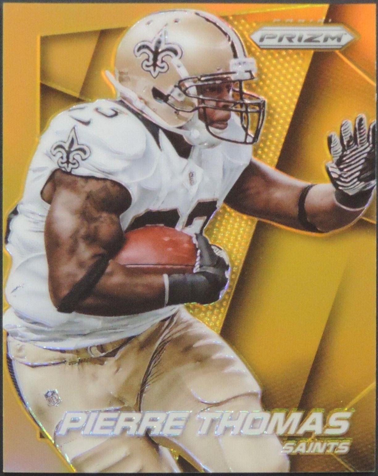 Pierre Thomas [Gold Prizm] #102