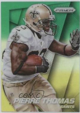 Pierre Thomas [Neon Green Yellow Prizm] #102