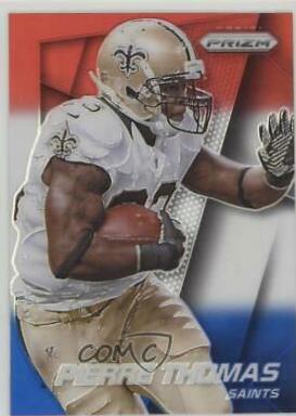 Pierre Thomas [Red, White, Blue Prizm] #102