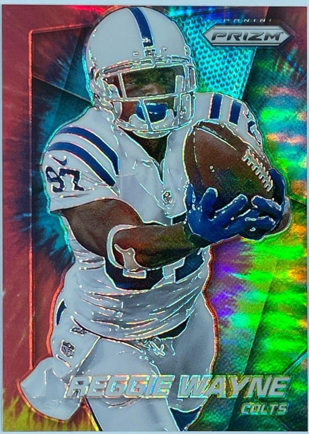 Reggie Wayne [Tie Dyed Prizm] #52