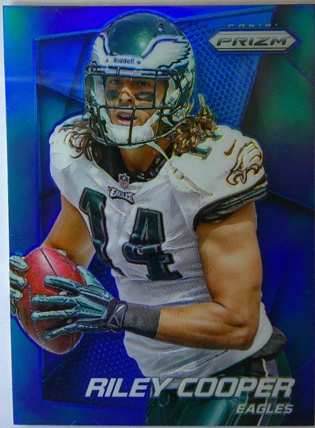 Riley Cooper [Blue Prizm] #24
