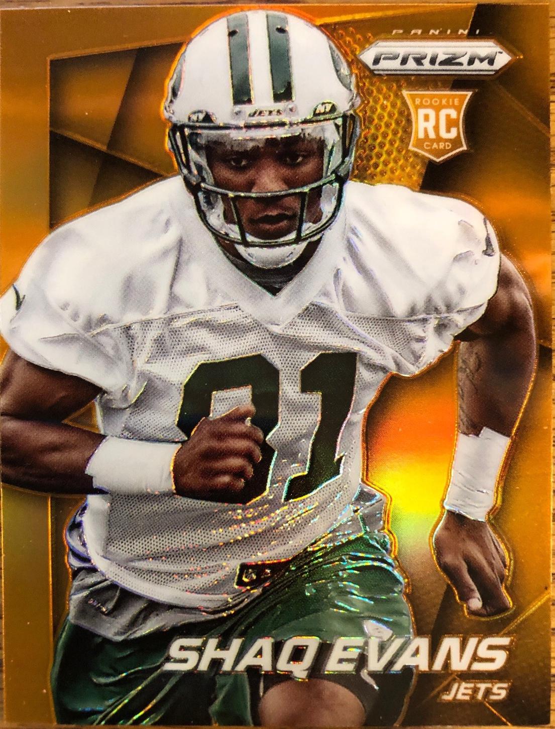 Shaq Evans [Orange Prizm] #288