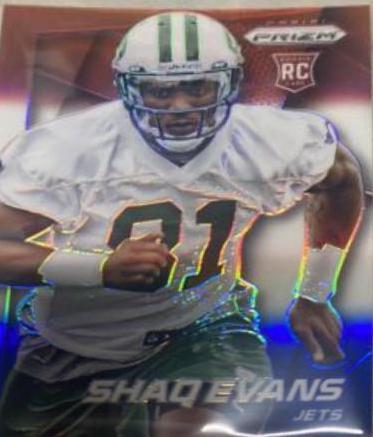 Shaq Evans [Red, White, Blue Prizm] #288