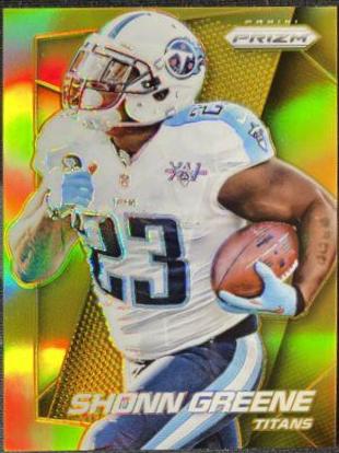 Shonn Greene [Gold Prizm] #122