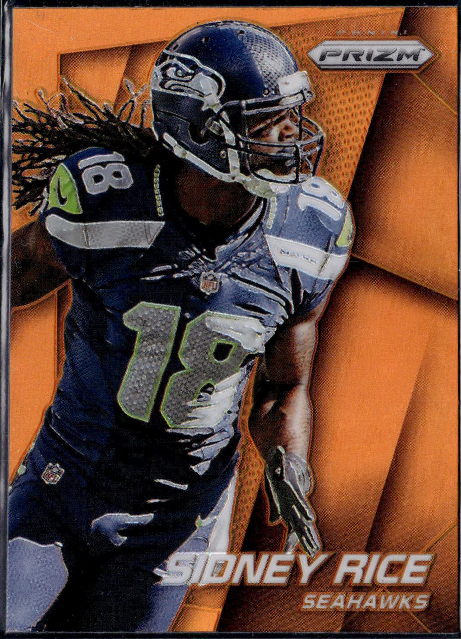Sidney Rice [Orange Prizm] #73