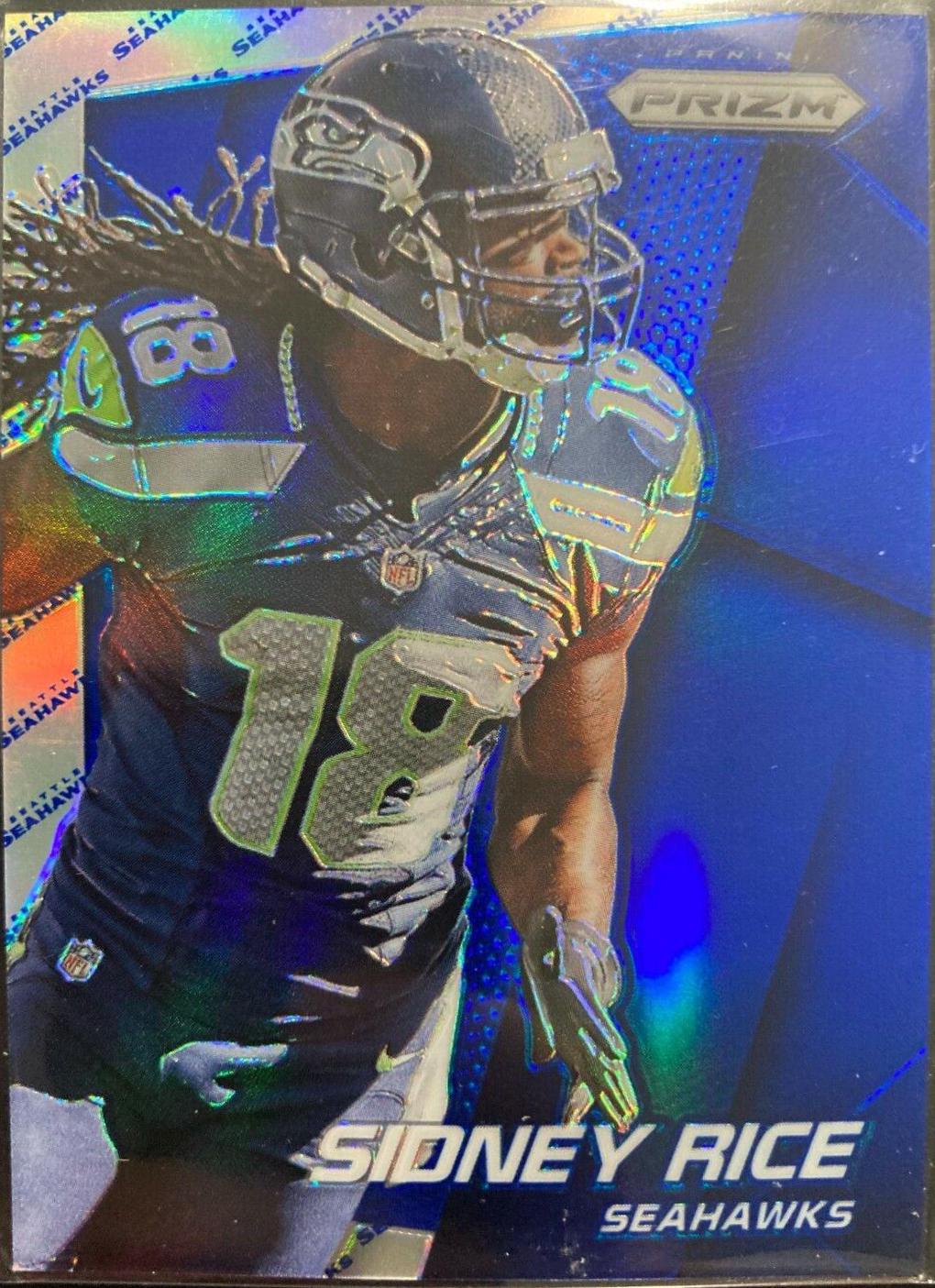 Sidney Rice [Team Logo Prizm] #73