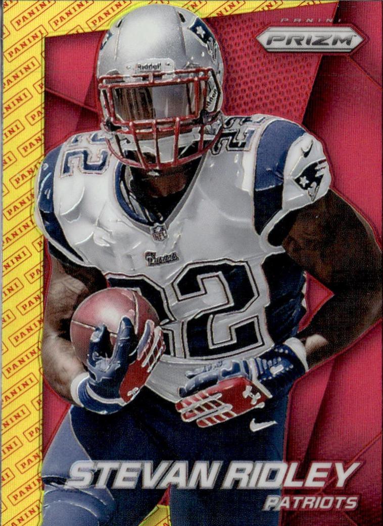 Stevan Ridley [Panini Logo Prizm] #55