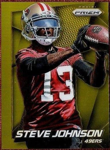 Steve Johnson [Gold Prizm] #71