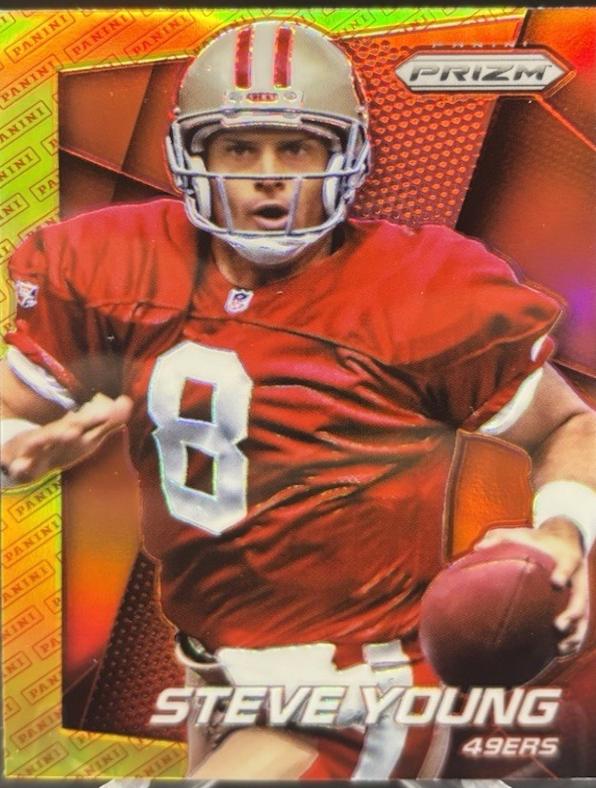 Steve Young [Panini Logo Prizm] #104