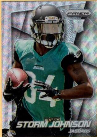 Storm Johnson [Light Blue Wave Prizm] #277