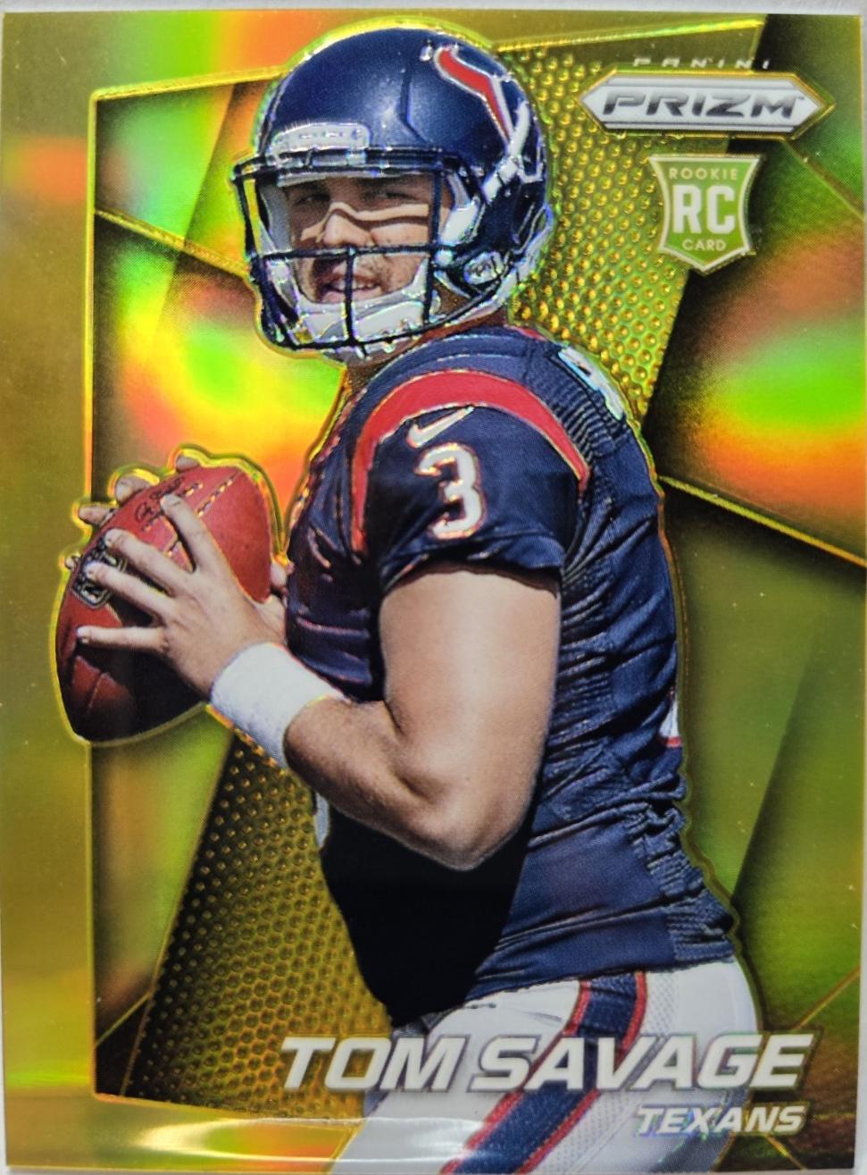 Tom Savage [Two hands on ball] #260