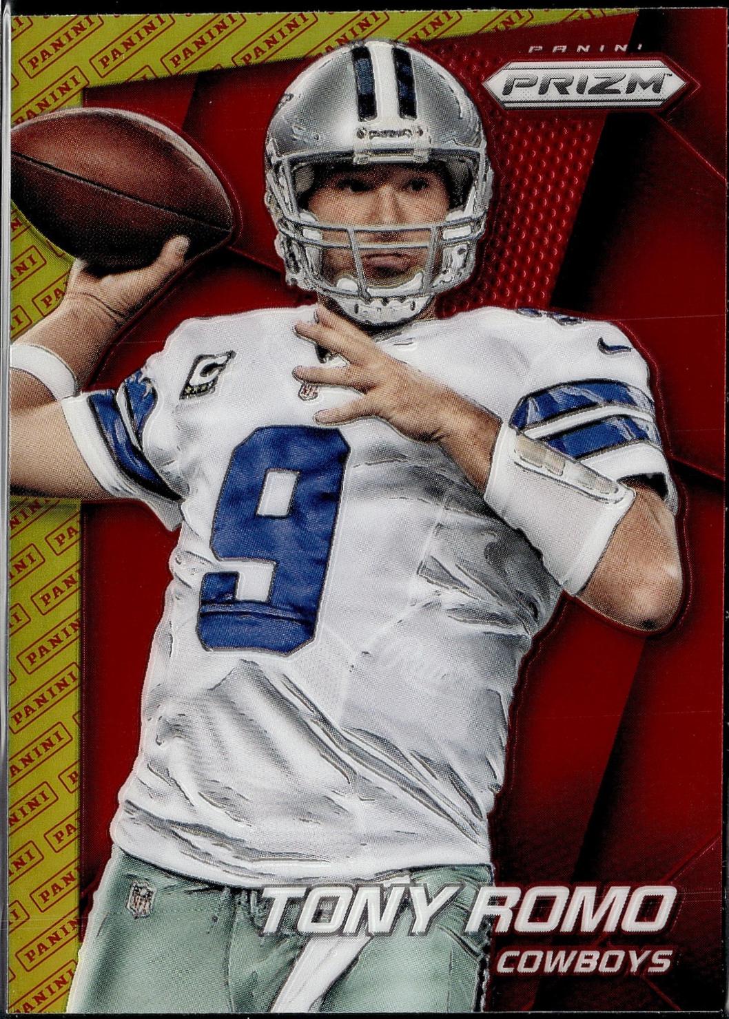Tony Romo [Panini Logo Prizm] #37